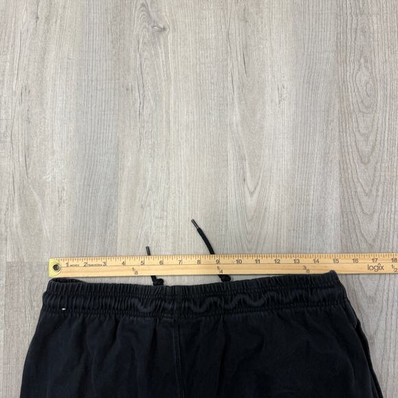 Nike Club Knit Jogger Sweatpants Men's Large Black Causal Cuffed FQ4330-010 - Picture 8 of 10